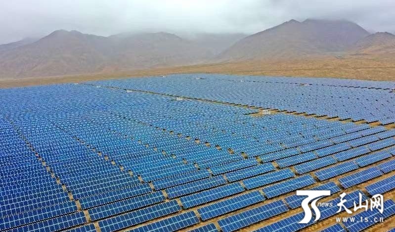 6月18日，在喀什地區(qū)塔什庫(kù)爾干塔吉克自治縣拍攝的深能福塔電站一角。石榴云/新疆日?qǐng)?bào)記者蔡增樂(lè)攝